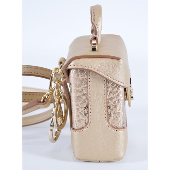 MCM Visetos Canvas Mini Crossbody Waist Charm Bag - Picture 4 of 12